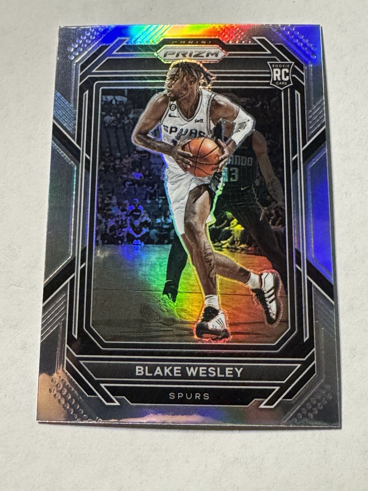 2022-23 Panini Prizm - Silver Prizm #264 Blake Wesley (RC)