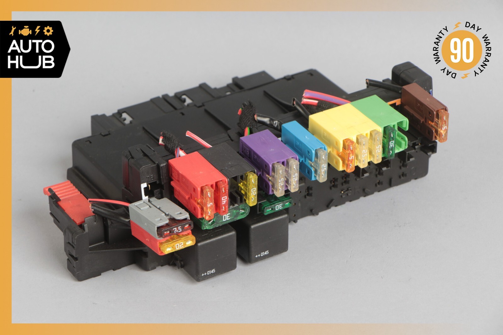 03-12 Mercedes R230 SL500 SL55 AMG SL550 Rear SAM Fuse Box Relay Module OEM 66k