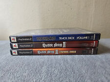 Guitar Hero II III + Rock Band Volume 1 Playstation 2 PS2