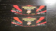 HOWARD STERN UNUSED FILM FESTIVAL TICKET 2006 (RARE) 01132024