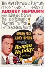 Roman Holiday Vintage Romance/Rom-com Movie Poster