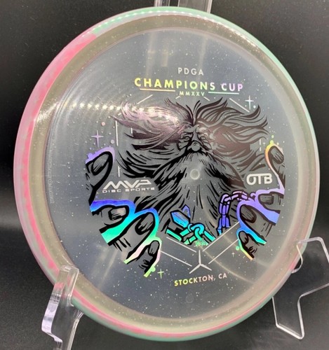 MVP Axiom Particle Glow Proton Hex – Swirly Gem OTB Champions Cup Open Disc Golf - Picture 2 of 23