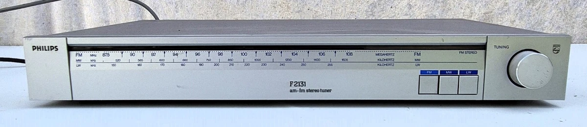 Sintonizador estéreo AM/FM Philips F 2131