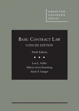 Basic Contract Law, Concise Edition Hardcover