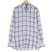 GANT Camicia da Uomo Melange Poplin e-Z Fit Maniche Lunghe Qq8 Taglia L