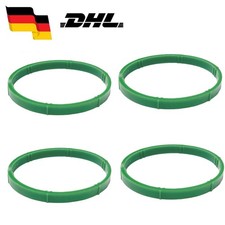 Ansaugkrümmer-Dichtung 4x Ansaugstutzen für Audi A3 8L 8P 1.6 Baujahr 1996-2012