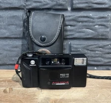 Minolta AF-E Point and Shoot 35mm Film Camera w/35mm F3.5 Lens - With Pouch