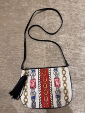 Brighton Love Themed-Canvas Crossbody Purse-Z...