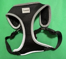Coastal Pet Comfort Soft Reflective Adjustable Dog Harness No Pull Small Black