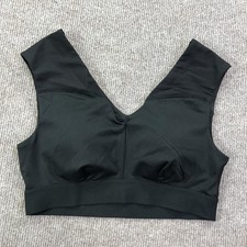 Tommie Copper Sports Bra Womens Medium Shoulder Support Copper Znergy Black