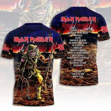 Camicia Iron 1Maiden 3D Apparel 2026 Tour Run For Your Lives Unisex S-5XL Style14