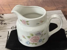 FTD Small Floral Pitcher “Especially for You!” Made in Japan 1989 FTDA Vintage