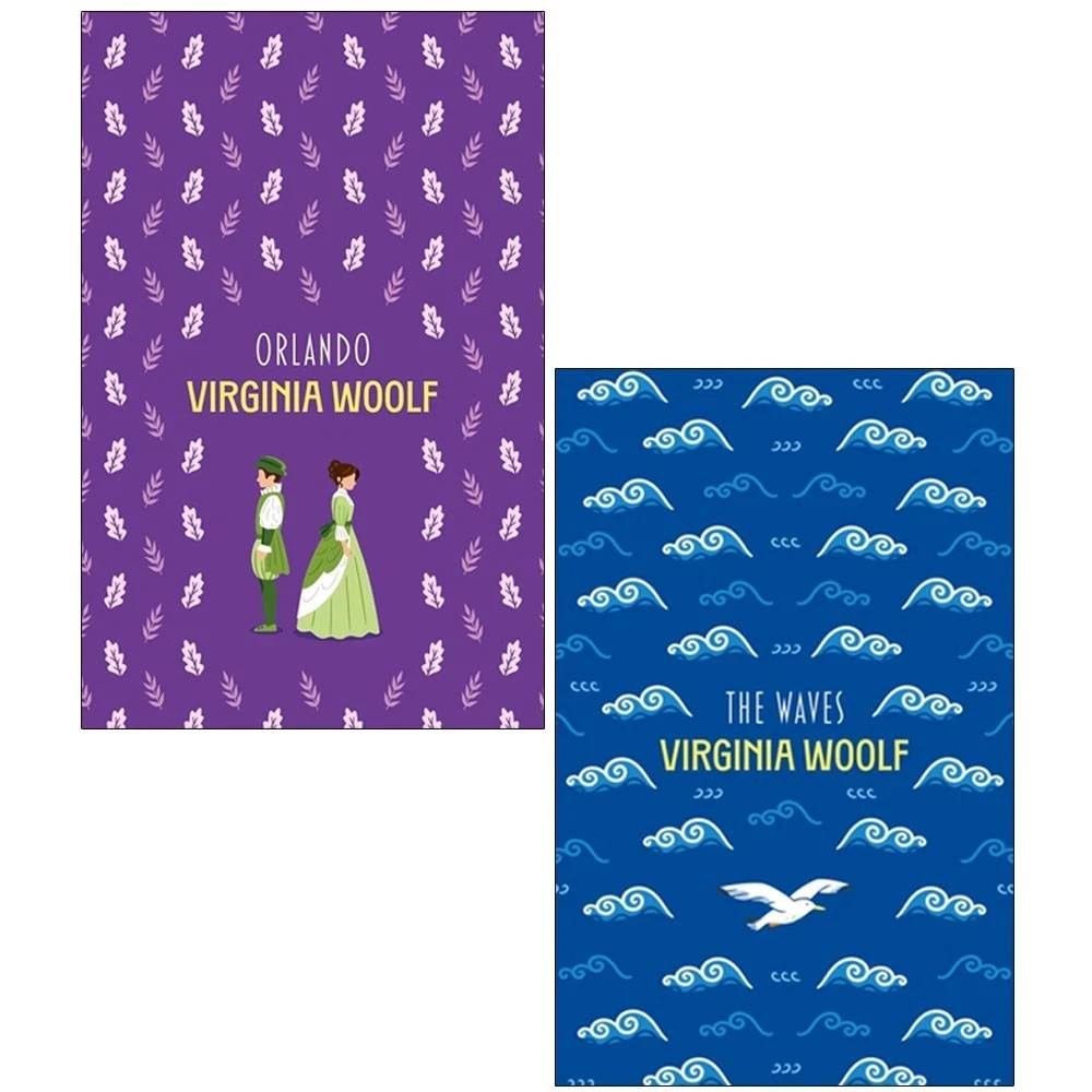 Virginia Woolf Collection 2 Books Set Orlando,The Waves - Image 3