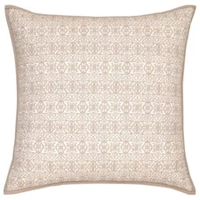 Royal Court Rosewood 26" Square Euro Pillow Sham in Rose