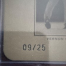 Vernon Wells Toronto Blue Jays Long 1 Base Hit Serial Numbered 09/25 MLB