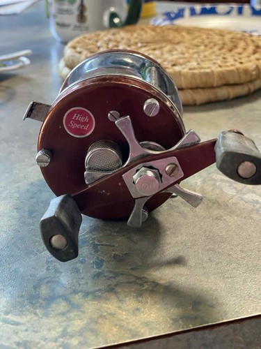 Vintage Fishing Reel ABU Ambassador 5500C High Speed Baitcasting Reel 1970s - Picture 2 of 6