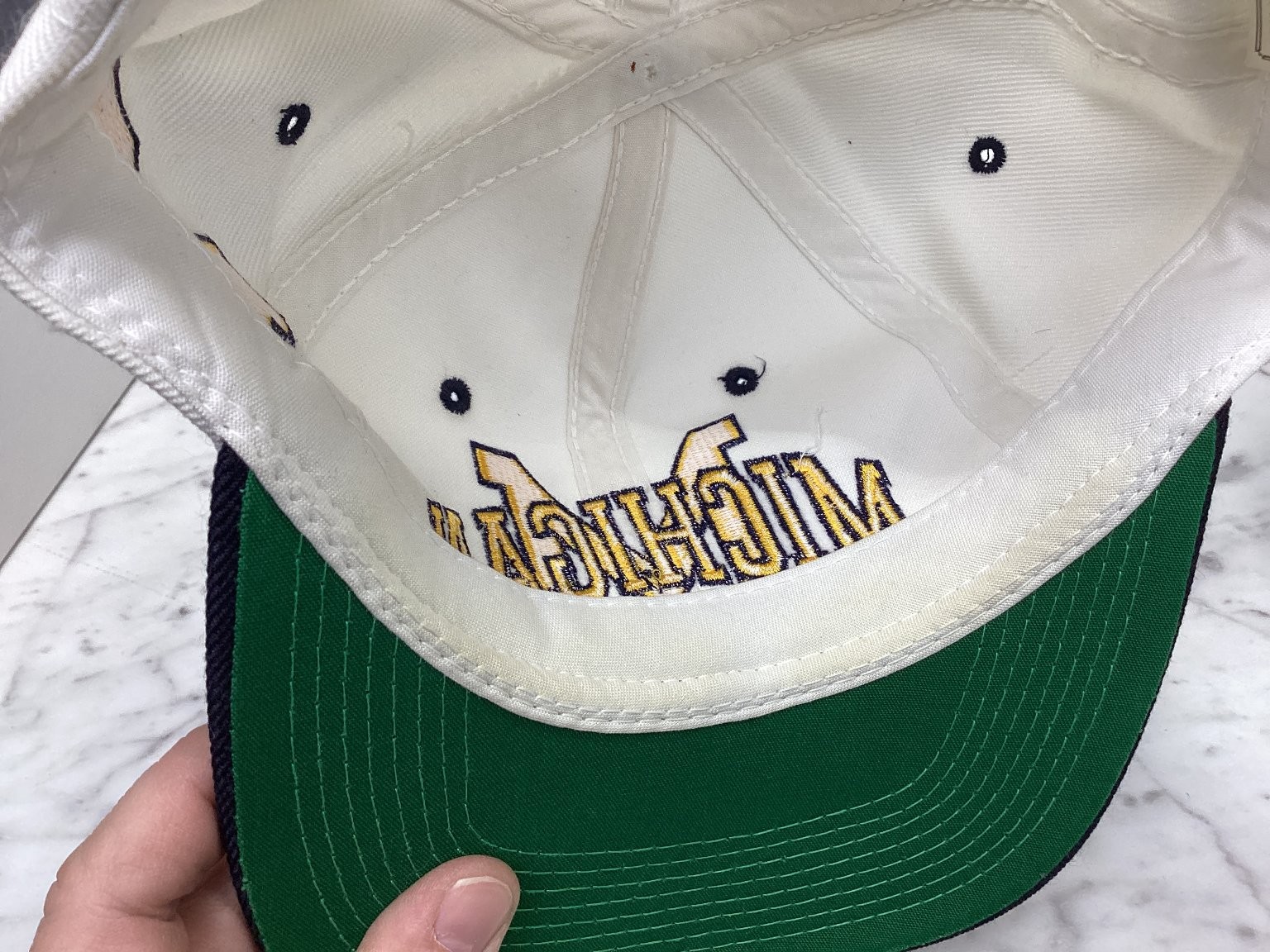 Michigan Hat Wolverines Cap Snapback Baseball Cap… - image 6