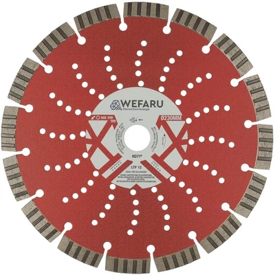 WEFARU Diamanttrennscheibe LTP 12 Ø 230–400 mm Beton Stahlbeton Granit, etc.