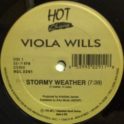 Viola Wills - Up On The Roof - USA 12'' Vinyl - 1980 - Ariola