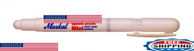 Markal 61126 Quik Stik Mini Solid Paint Marker for Wood Metal Tires (12-Pack)