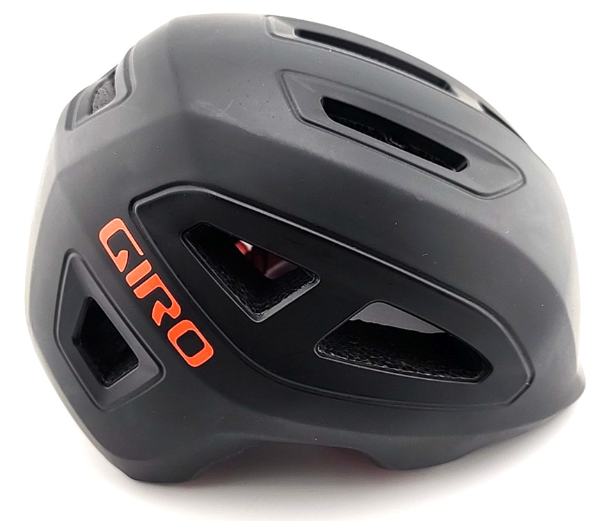 Casco de bicicleta juvenil Giro Scamp II - negro mate/rojo - talla XS (45-49 cm)