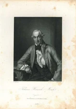 Portrait of Johann Heinrich Merck