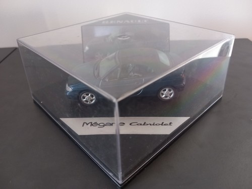Renault Megane 1 Cabriolet Gris Bleu Foncé 1997 - Vitesse 1:43 - Imagen 9 de 9
