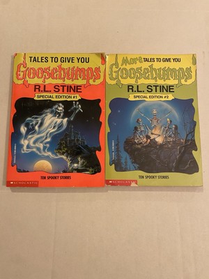 Rl Stine Goosebumps Special Edition 1 And 2! Rare OOP.