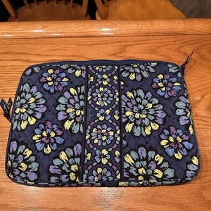 Vera Bradley Midnight Blues Laptop Sleeve