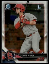 2018 Bowman Chrome #BCP222 Chase Pinder Prospects