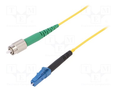 LWL-Patchkabel Lichtwellenleiter: 9/125um FC/APC,LC/UPC