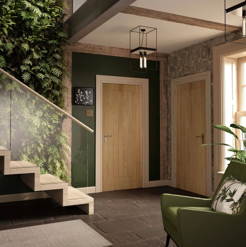 Internal Door Oak Pre-Finished Suffolk Original 1981 x 838 x 35mm (33") - Image 4 of 4