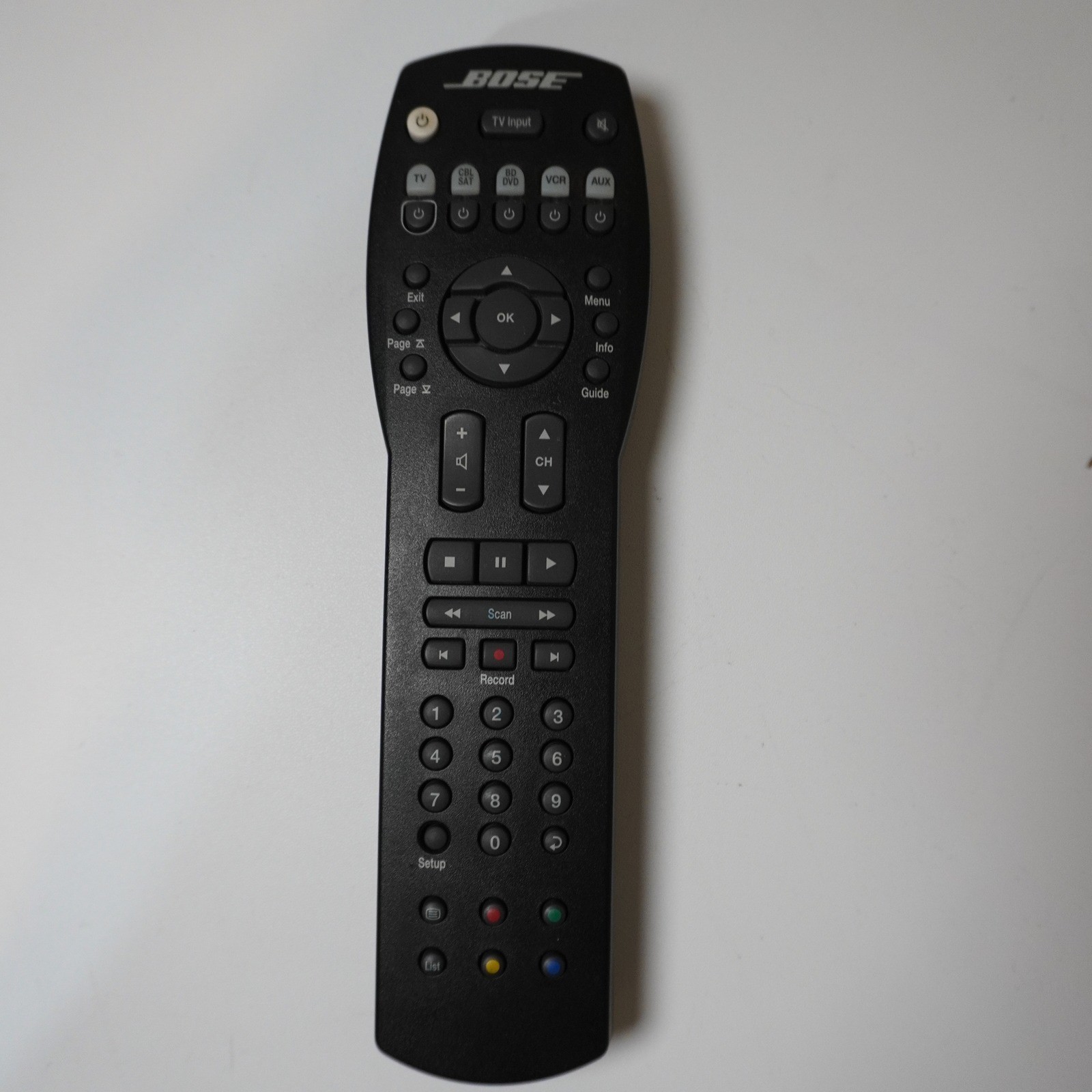 Control Tv Input Auxiliary Device Black Mx 3 37 B