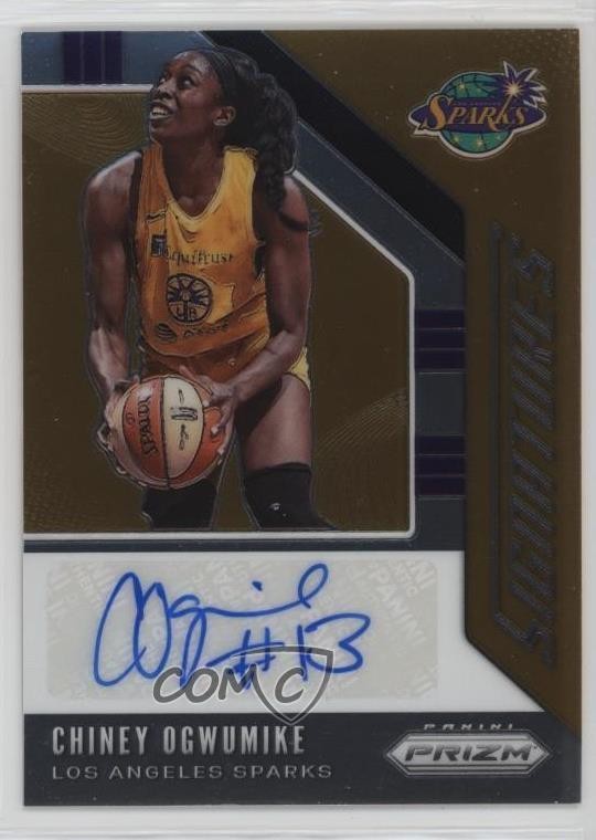 2020 Panini Prizm WNBA Signatures Chiney Ogwumike #SG-COG Auto 0i7n