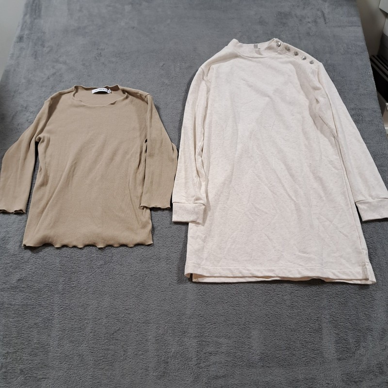 Bundle of 2 Kids Girls Clothing Tops Size 14 Casual Long Sleeve Outdoor