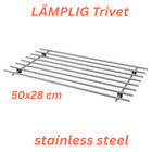 IKEA LÄMPLIG Stainless Steel Trivet Large Pot & Pan Stand 50x28 cm Kitchen Use