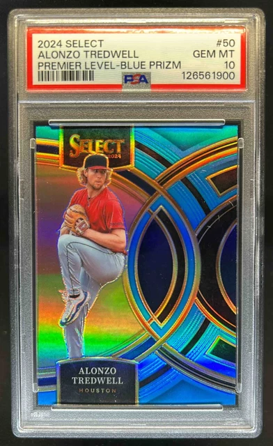 2024 Select Alonzo Tredwell Premier Purple Prizm #60/99 Astros PSA 10