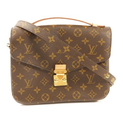 LOUIS VUITTON LV GHW Pochette Metis MM 2 Way Bag M44875 Monogram