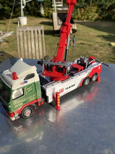 Corgi Jeffries & son Wrecker Volvo Tow Truck 1:50 Code 3 Rescue Working Parts - Picture 13 of 17