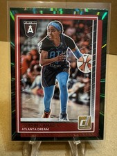 2025 Panini Donruss WNBA Jordan Canada #18 Green Holo Laser