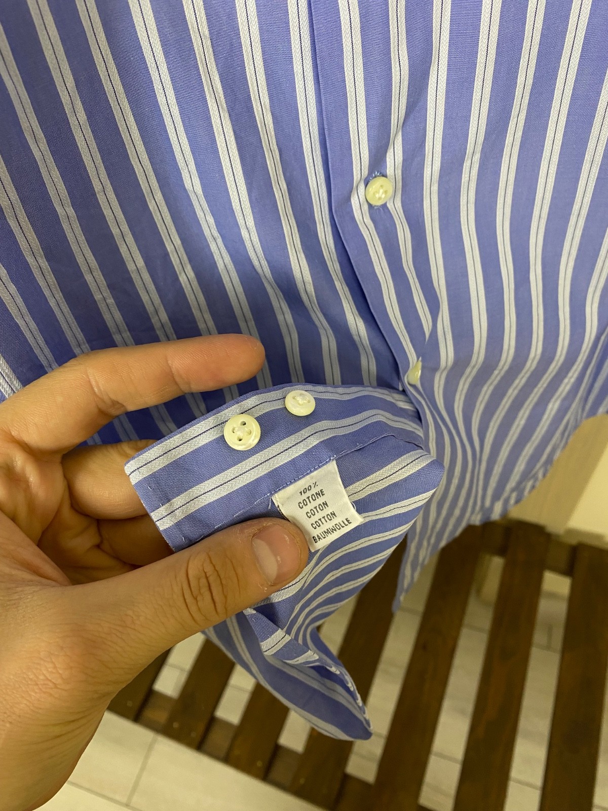 Patrick Hellmann collection classic blue stripe h… - image 10