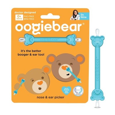 oogiebear Baby Nose Cleaner & Ear Wax Removal Tool - Safe Booger & Earwax Remova