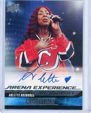 2024-25 UD CREDENTIALS Hockey ARENA EXPERIENCE AUTOGRAPH Arlette Roxburgh
