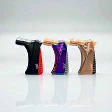 Scorch Torch 61748 Triple Jet Flame 3.5” Refillable Butane Torch Lighter