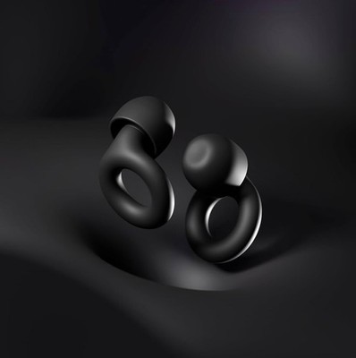 Loop Quiet 2 Ear Plugs for Noise Reduction 14 Rating BLACK Open Box