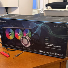Lian Li GALAHAD AIO 360mm RGB Liquid CPU Cooler White GA-360A
