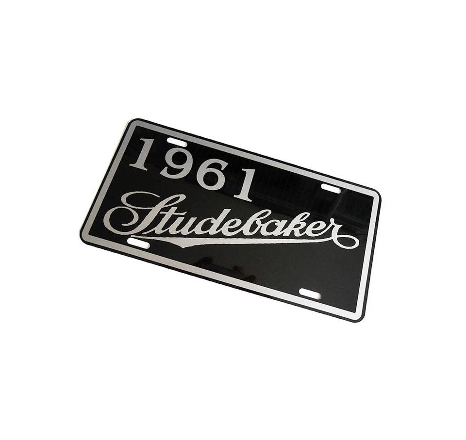 Placa de liga personalizada 1961 61 STUDEBAKER Silver Hawk LARK CHAMPIONS - Imagem 3 de 3