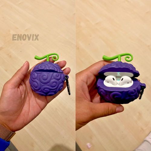 Anime One Piece Fruit Devil Silicone Case Protective Skin For Airpods 3 