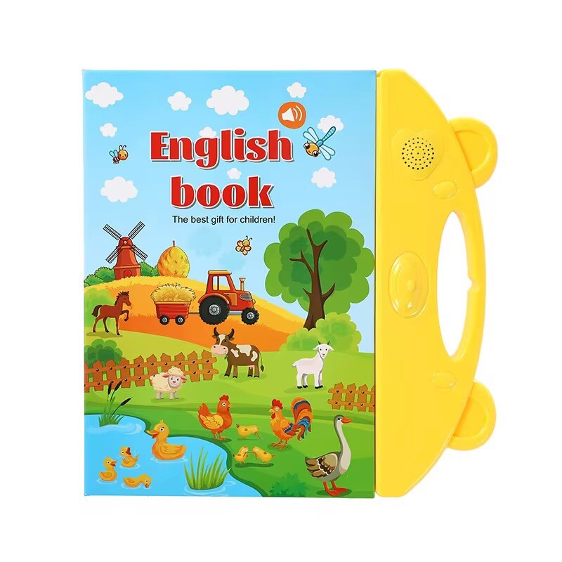Learning Book Electronic Talking Sensory Musical Educational Toy English Book