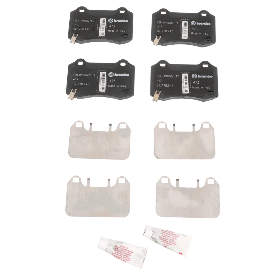 Pastillas de freno de disco traseras derecha e izquierda OEM NUEVAS 04-22 CTS STS SS Camaro SS 89047744 Foto 2 de 3